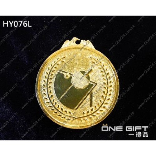 HY078L 65mm直徑乒乓球獎牌 HY078L 65mm直徑乒乓球獎牌