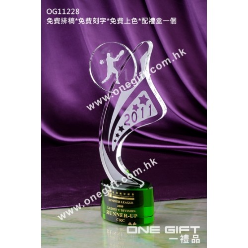 OG11228 網球水晶座 OG11228 網球水晶座